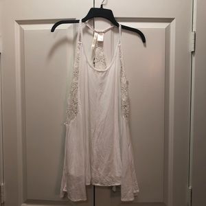 White Tunic Lace Top